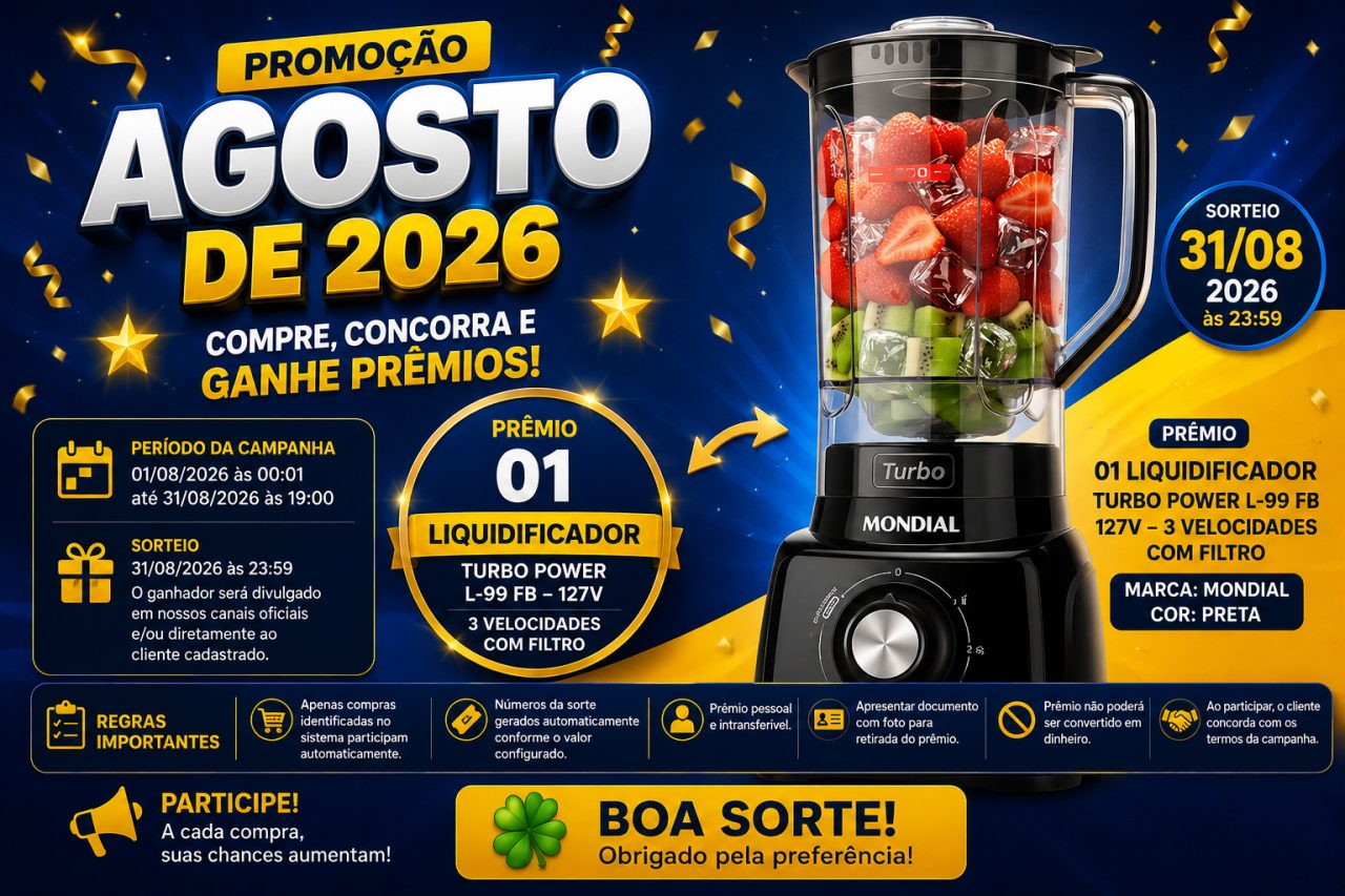Prêmio: AGOSTO DE 2026